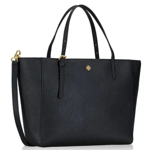 Tory Burch Emerson Tote Zip Leather Bag - Picture 8 of 8